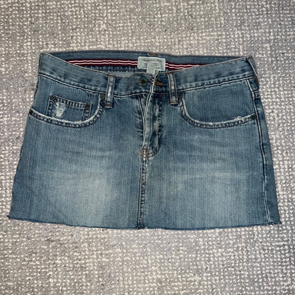 Y2K Abercrombie and Fitch Jean skirt